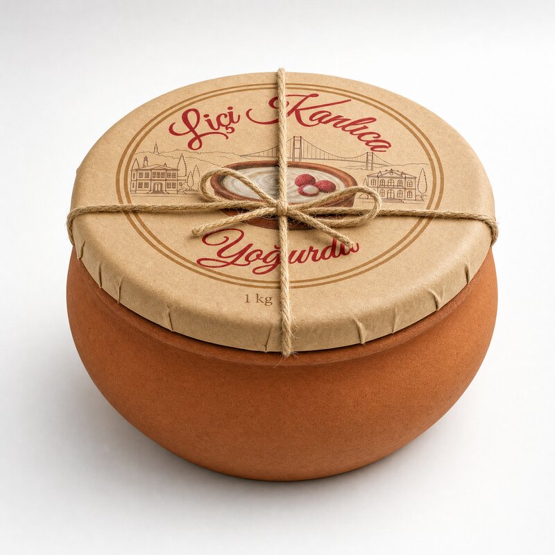 Liçi Kanlıca Yoğurdu 1 kg güveç