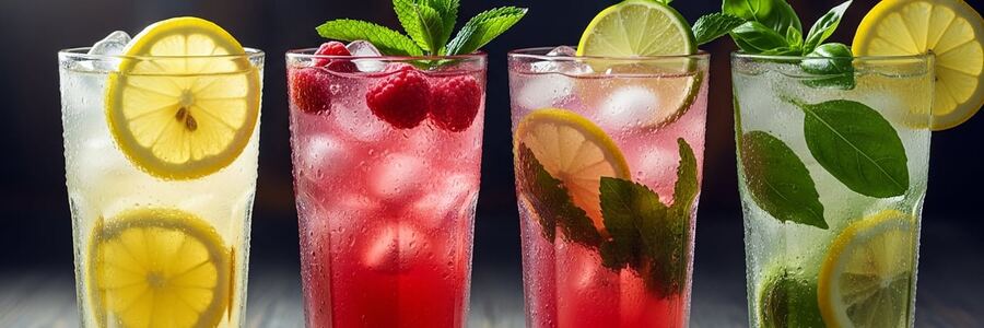 Taze sıkılmış ev limonatası